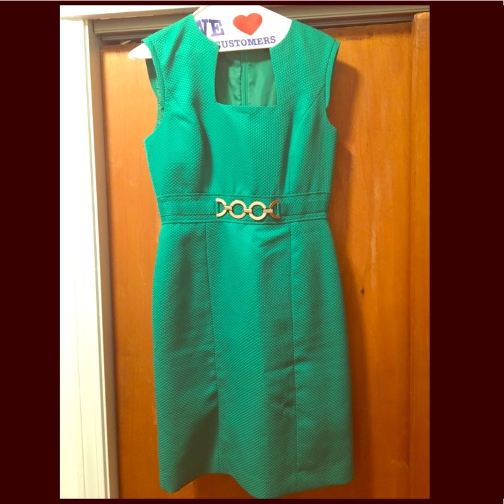 Calvin Klein Dress (Kelly Green/Emerald)